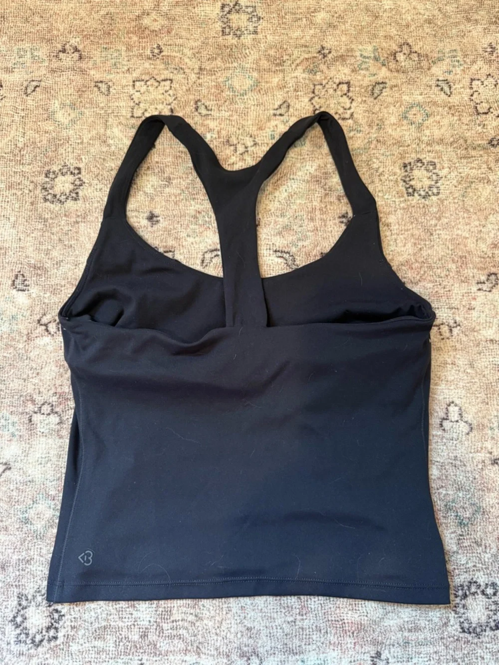Blogilates Women's Black Racerback Tank Top - Picture 2 of 2